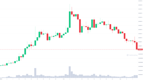 Shiba Inu 年度表现:Shib 上涨 23%:来源@CoinMarketCap