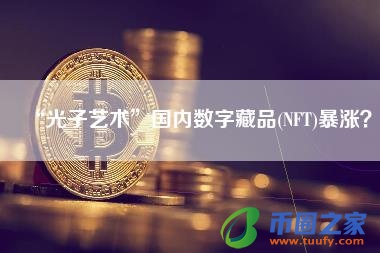 “光子艺术”国内数字藏品(NFT)暴涨？