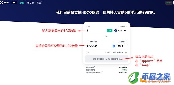 怎么在Mdex上买卖BAG?BASIS GOLD交易教程插图15