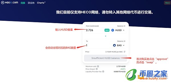 怎么在Mdex上买卖BAG?BASIS GOLD交易教程插图11
