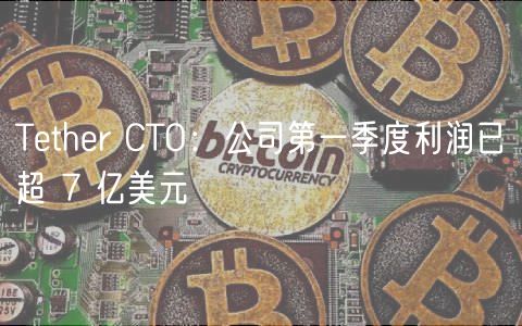 Tether CTO:公司第一季度利润已超 7 亿美元
