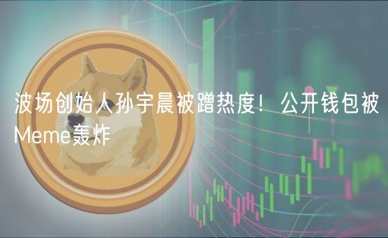 波场创始人孙宇晨被蹭热度！公开钱包被Meme轰炸