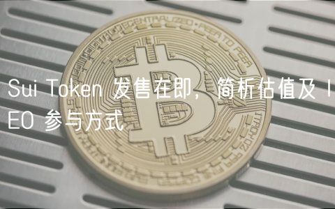 Sui Token 发售在即，简析估值及 IEO 参与方式