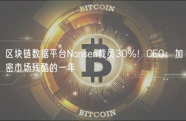 区块链数据平台Nansen裁员30%！CEO：加密市场残酷的一年