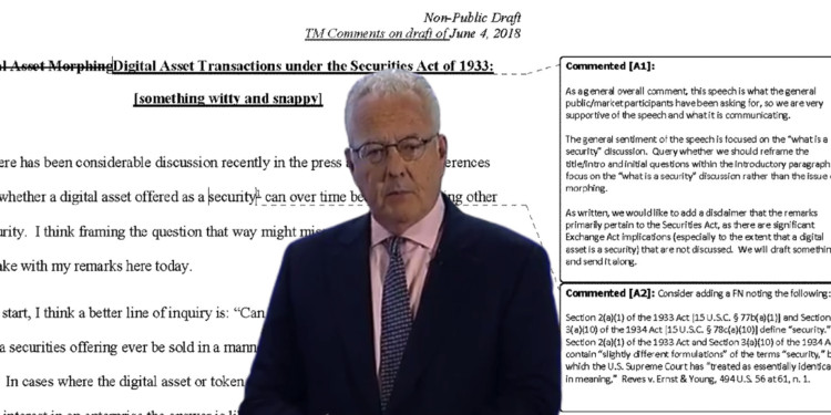 SEC与瑞波诉讼迎赛点!Hinman曾与V神谈BTC、ETH没必要归为证券