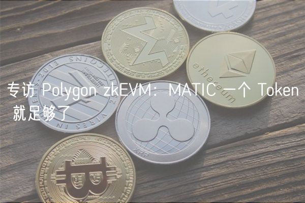 专访 Polygon zkEVM：MATIC 一个 Token 就足够了