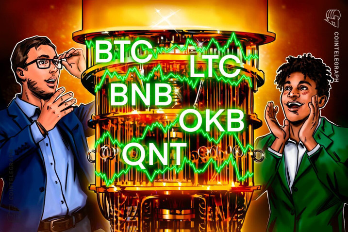 比特币多头希望重新建立控制权 BNB、LTC、OKB和QNT 也会一起吗？