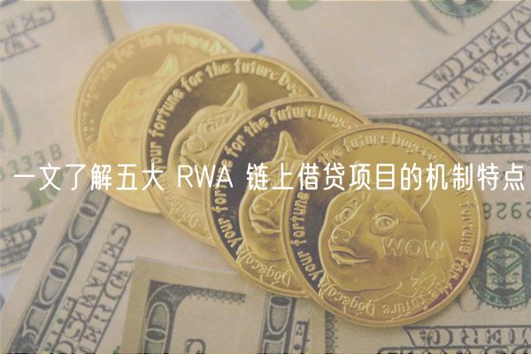 一文了解五大 RWA 链上借贷项目的机制特点