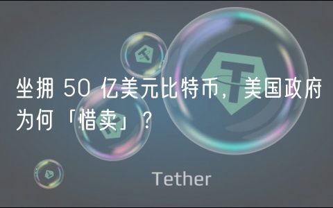 坐拥 50 亿美元比特币，美国政府为何「惜卖」？
