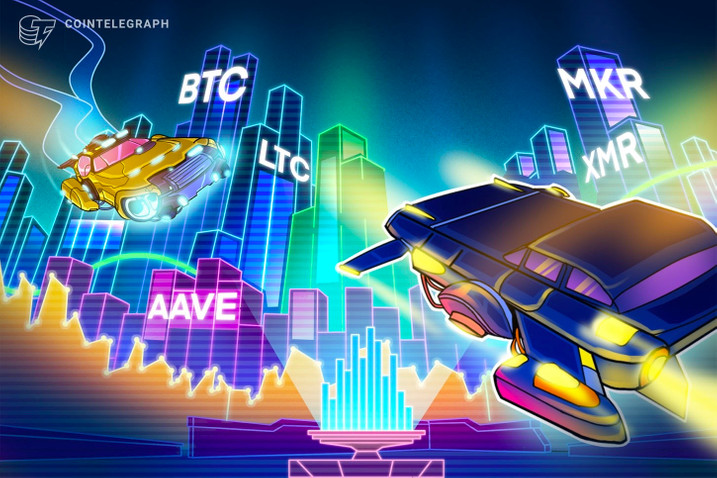 BTC跌破了3.1万美元 LTC、MR、AAVE和MKR呈现出看涨的势头