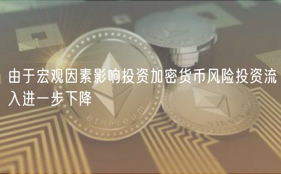 由于宏观因素影响投资加密货币风险投资流入进一步下降