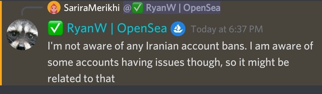 OpenSea Users in Iran Claim They've Been Blocked From NFT Marketplace