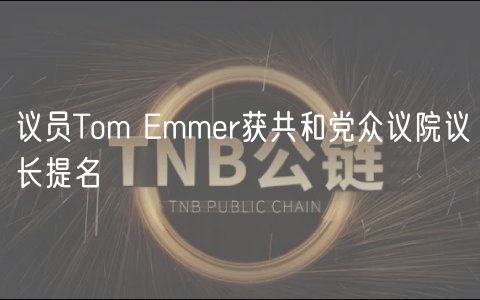 议员Tom Emmer获共和党众议院议长提名