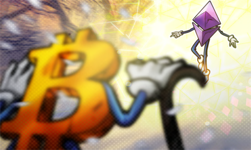 以太坊价格飙升比特币价格下跌：ETH是否成为新的主导者?