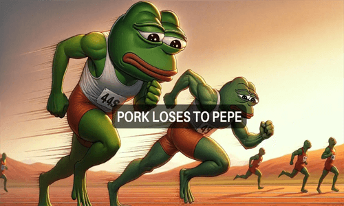 PORK代币价格大跌，PEPE代币保持稳定