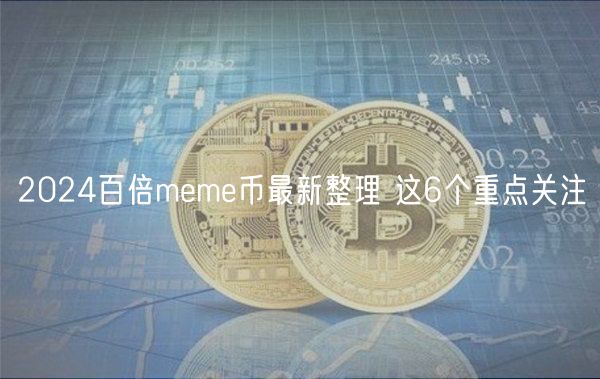 2024百倍meme币最新整理 这6个重点关注