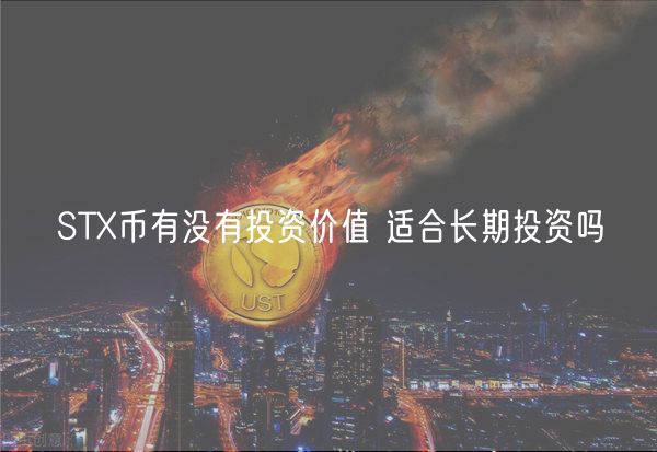 ST币有没有投资价值 适合长期投资吗