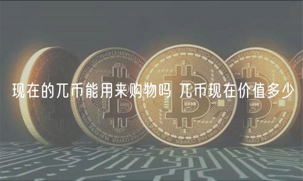 现在的兀币能用来购物吗 兀币现在价值多少