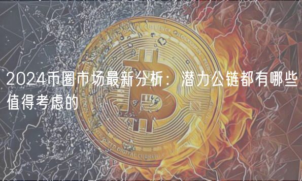 2024币圈市场最新分析：潜力公链都有哪些值得考虑的
