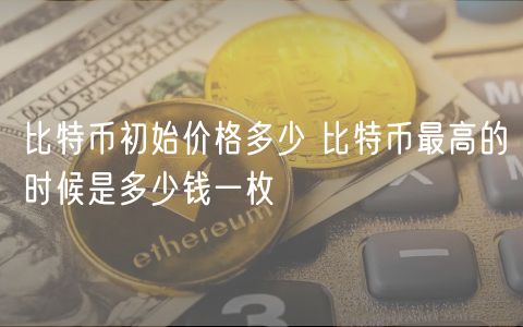 比特币初始价格多少 比特币最高的时候是多少钱一枚