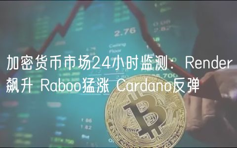 加密货币市场24小时监测：Render飙升 Raboo猛涨 Cardano反弹
