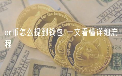 ar币怎么提到钱包 一文看懂详细流程