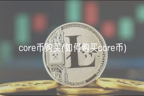 core币购买 _ 如何购买core币