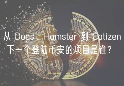 从 Dogs、Hamster 到 Catizen 下一个登陆币安的项目是谁?