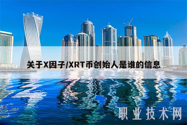 关于X因子/XRT币创始人是谁的信息