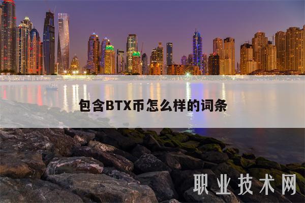 包含BTX币怎么样的词条