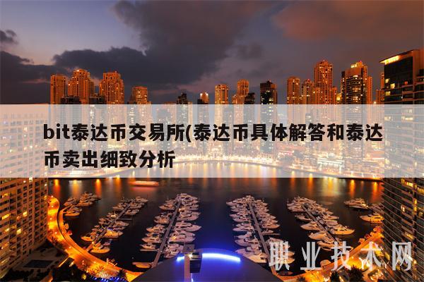 bit泰达币交易所(泰达币具体解答和泰达币卖出细致分析