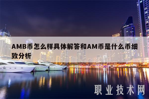 AMB币怎么样具体解答和AM币是什么币细致分析