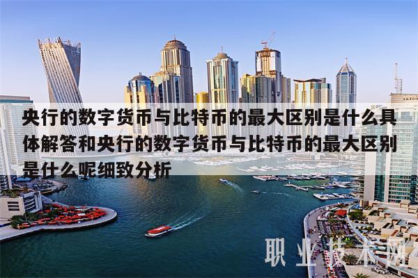 央行的数字货币与比特币的最大区别是什么具体解答和央行的数字货币与比特币的最大区别是什么呢细致分析