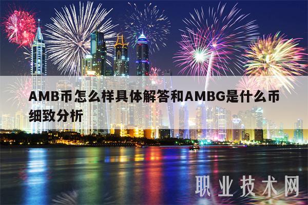 AMB币怎么样具体解答和AMBG是什么币细致分析