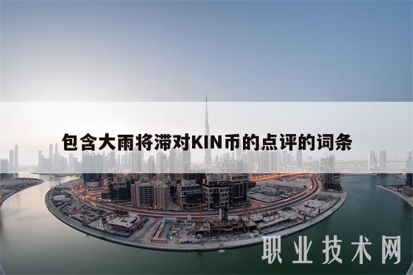 包含大雨将滞对KIN币的点评的词条