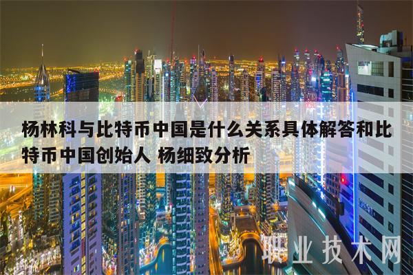 杨林科与比特币中国是什么关系具体解答和比特币中国创始人 杨细致分析