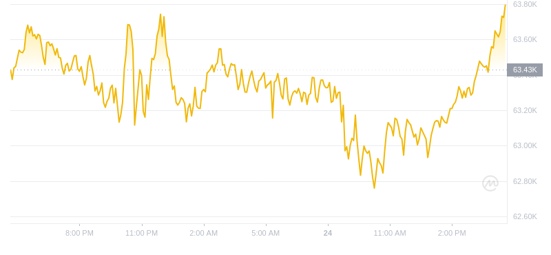 2024年09月24日比特币价格