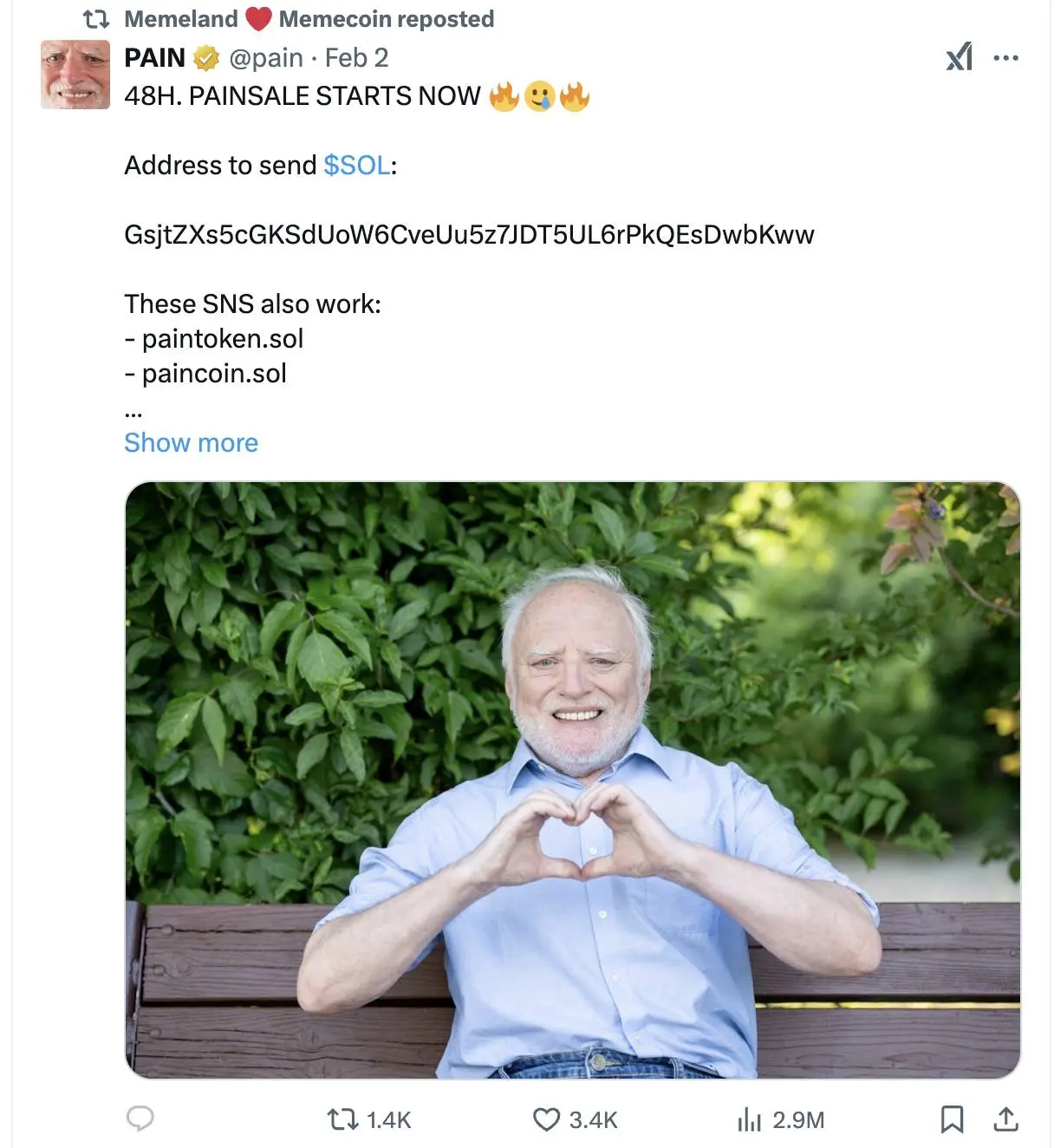 “活着的迷因” PAIN:一场从痛苦到繁荣的加密文化实验