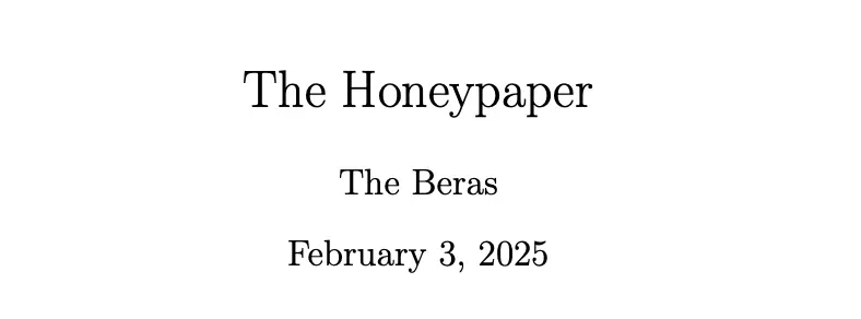 快速理解 Berachain 白皮书:双代币与 PoL 机制到底好在哪?