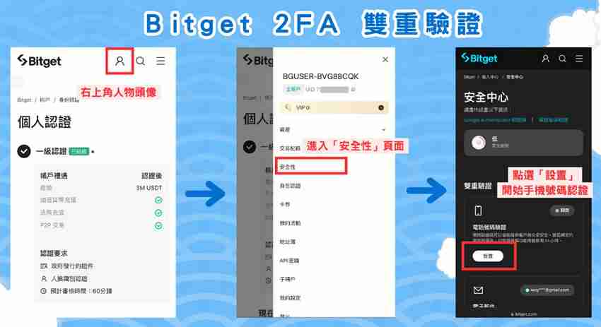 Bitget交易所开户步骤教程：注册帐号+ KYC身份验证教学(2024最新)
