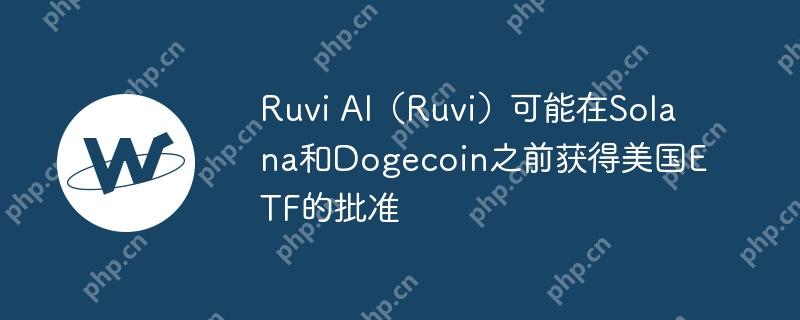 Ruvi AI(Ruvi)可能在Solana和Dogecoin之前获得美国ETF的批准