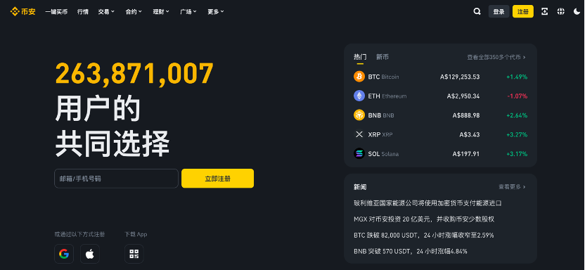 binance官网支持哪些语言？如何切换中文/英文界面？ - php中文网