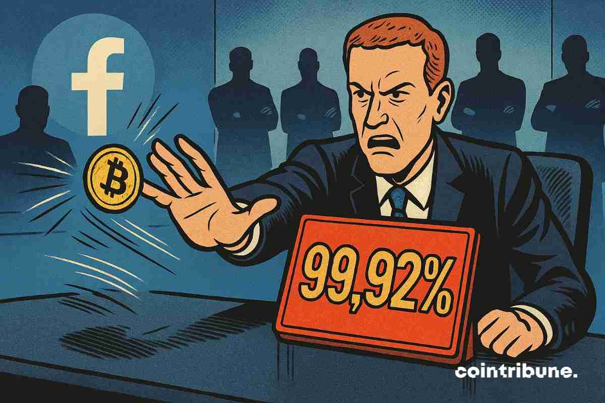 尽管对比特币对公司资产负债表的兴趣越来越大，但元拒绝了