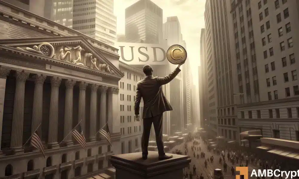 Stablecoin市场再次升温。但是这次,这不仅是另一个例行的“飞向安全”随机混乱。