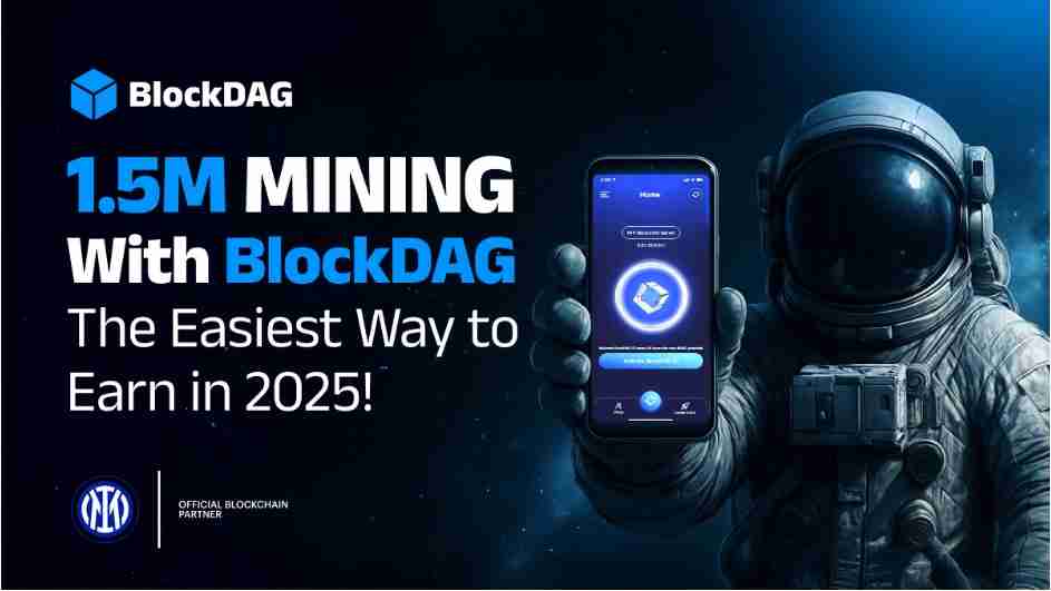 随着iOS和Android的直播,BlockDag(BDAG)每天吸引超过150万用户
