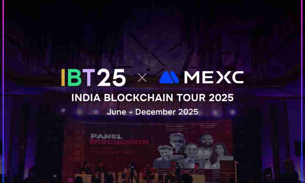 MEXC至标题印度区块链巡回赛2025年，最终在新德里的Metamorphosis 2025